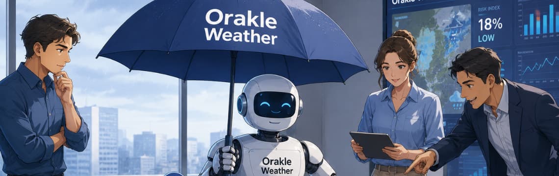 Orakle Weather levée fonds