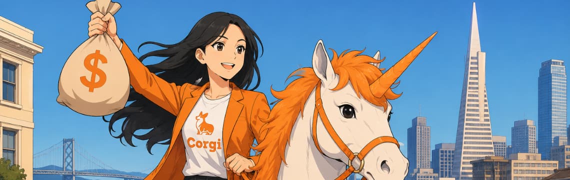 Corgi serie B licorne