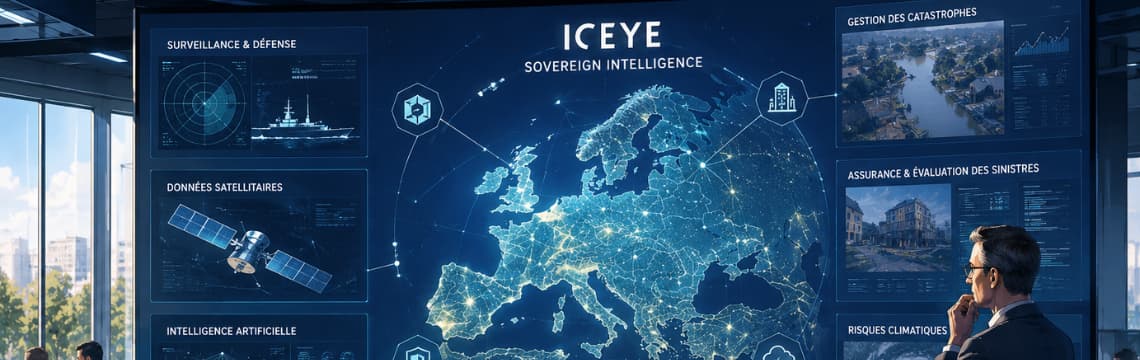 ICEYE Serie F un milliard