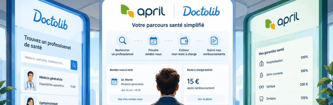 April Doctolib partenariat